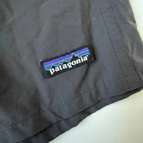 Patagonia Black Flat Front Men's Shorts - Picture 4 of 9